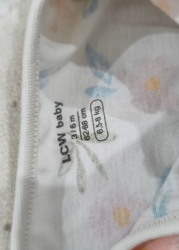 Çiçek Desenli Fermuarlı Bebek Tulum - Görsel 2