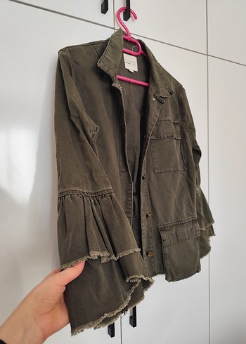 Düğmeli  Kadın Ceket - Görsel 4