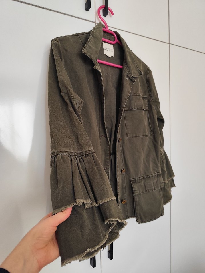 Düğmeli  Kadın Ceket - Görsel 4