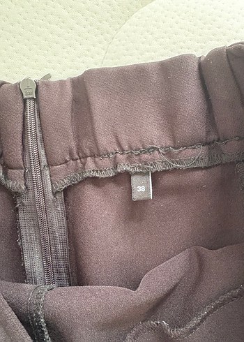 Siyah Mini Pilili Kadın Etek - Görsel 3