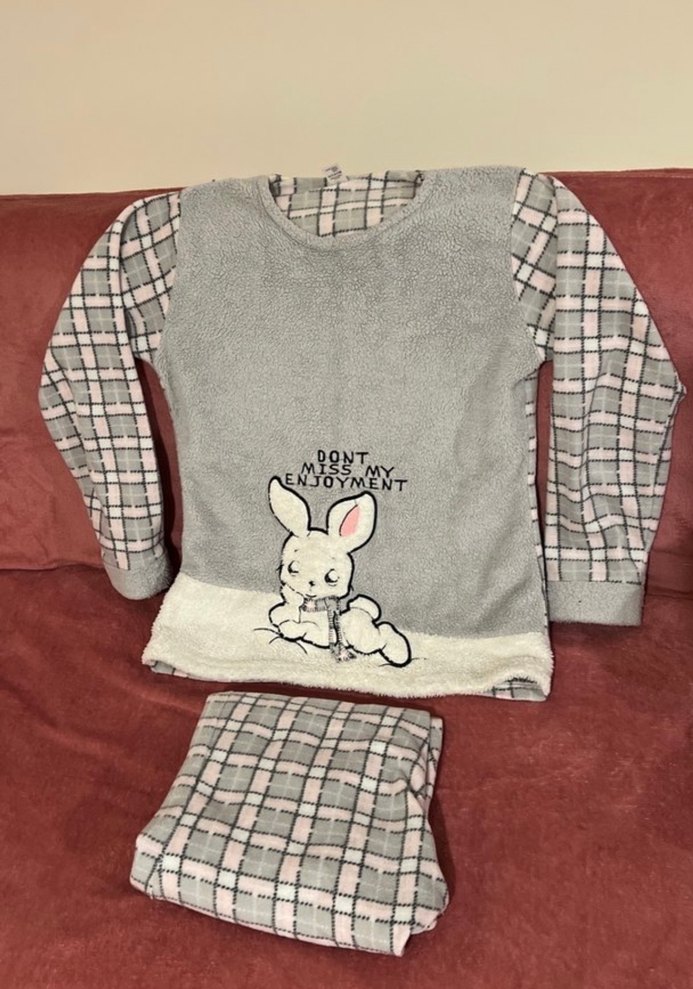 4 Takım Uzun Kollu Kadın Pijama Takımı - Görsel 4