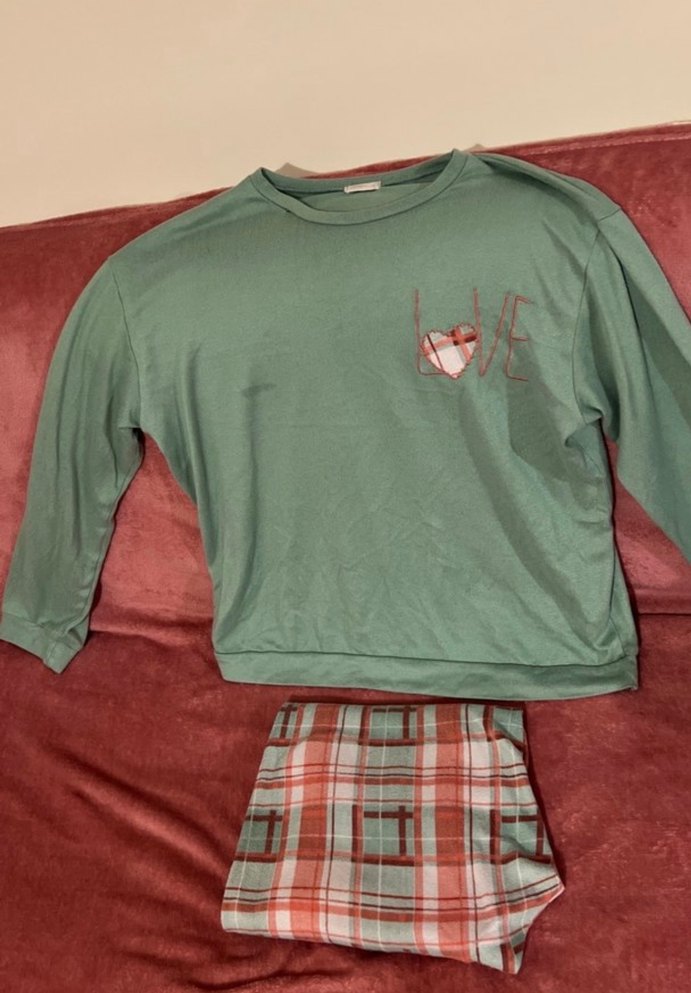 4 Takım Uzun Kollu Kadın Pijama Takımı - Görsel 3