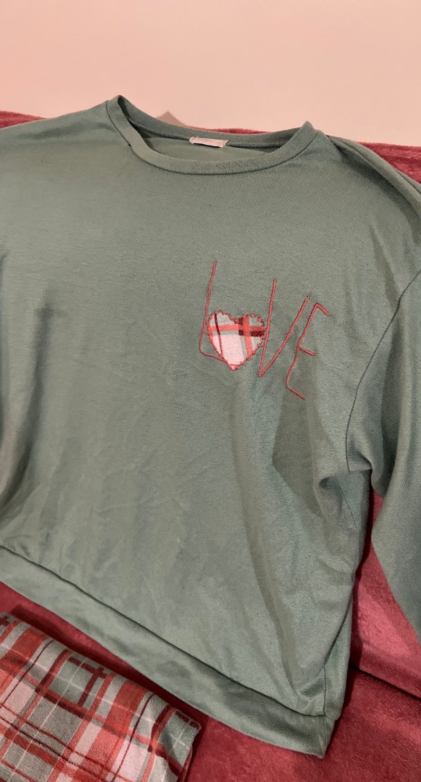 Yeşil Pijaması Takımı - Görsel 3