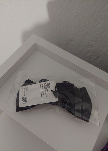 Düz Siyah Erkek Papyon - Görsel 3