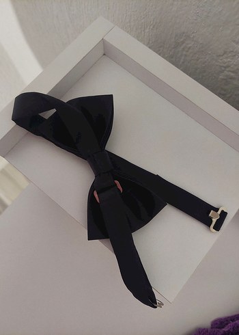 Klasik Siyah Erkek Papyon - Görsel 2