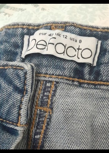 defacto ispanyol paça jean - Görsel 3