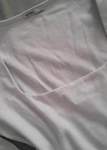 addax kare yaka bluz - Görsel 3