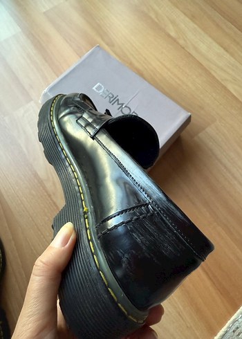 Kadın Siyah Püsküllü Loafer Ayakkabı - Görsel 6