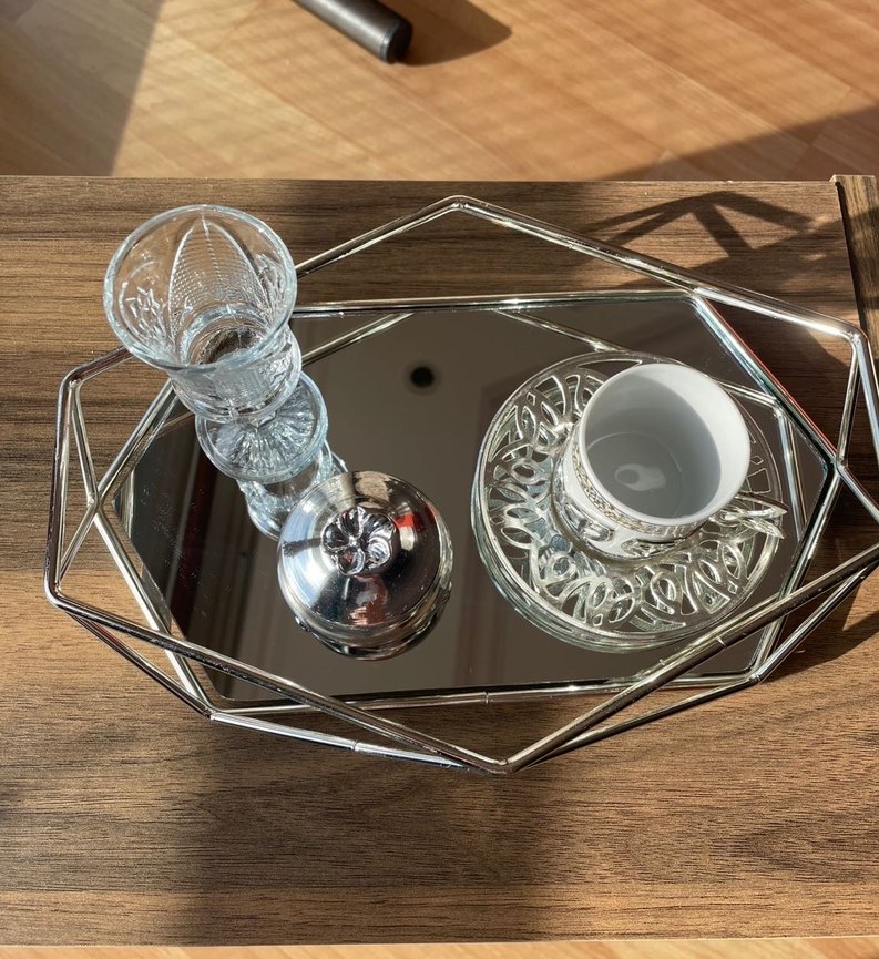 Damat kahve tepsisi - Görsel 4