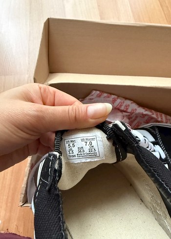 Vans Old Skool Unisex Siyah Sneaker - Görsel 5