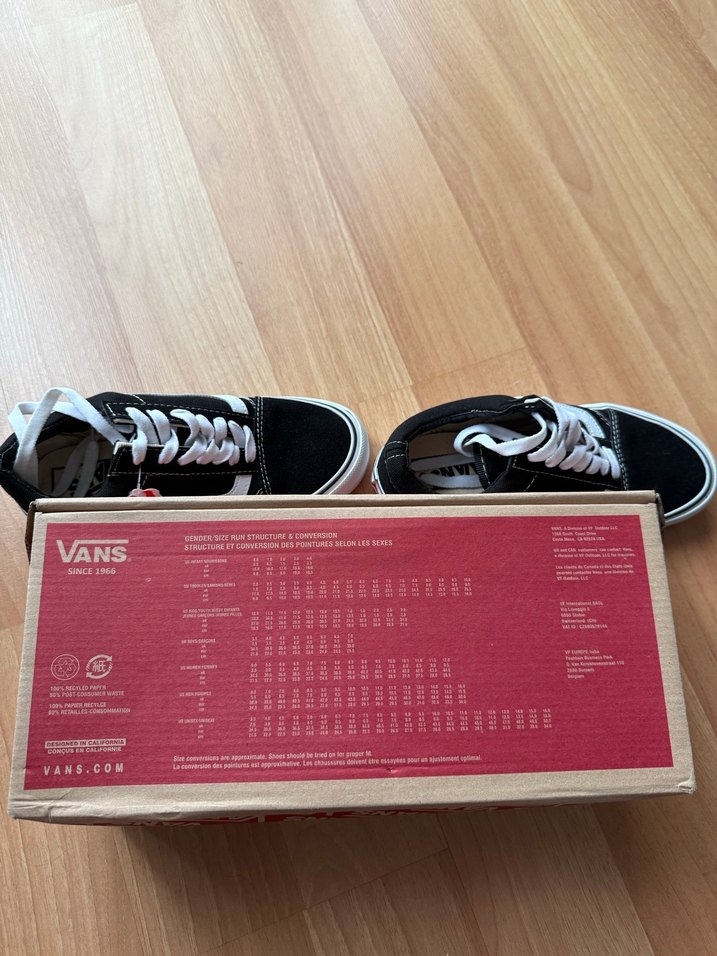 Vans Old Skool Unisex Siyah Sneaker - Görsel 4