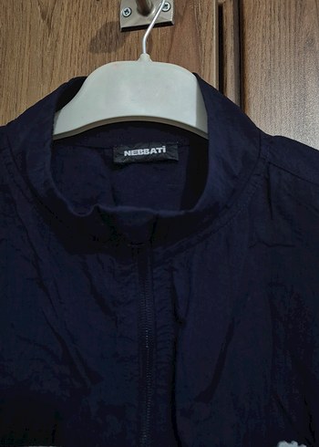 Erkek Lacivert Fermuarlı Rüzgarlık - Görsel 3