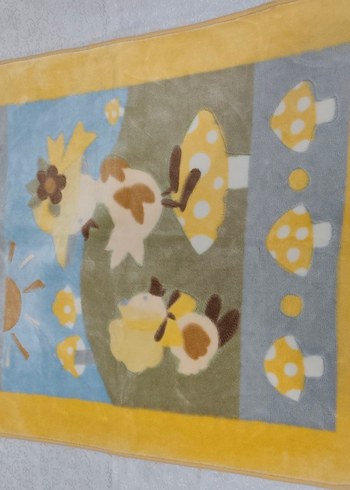 Sarı Desenli Çocuk Battaniyesi - Görsel 2