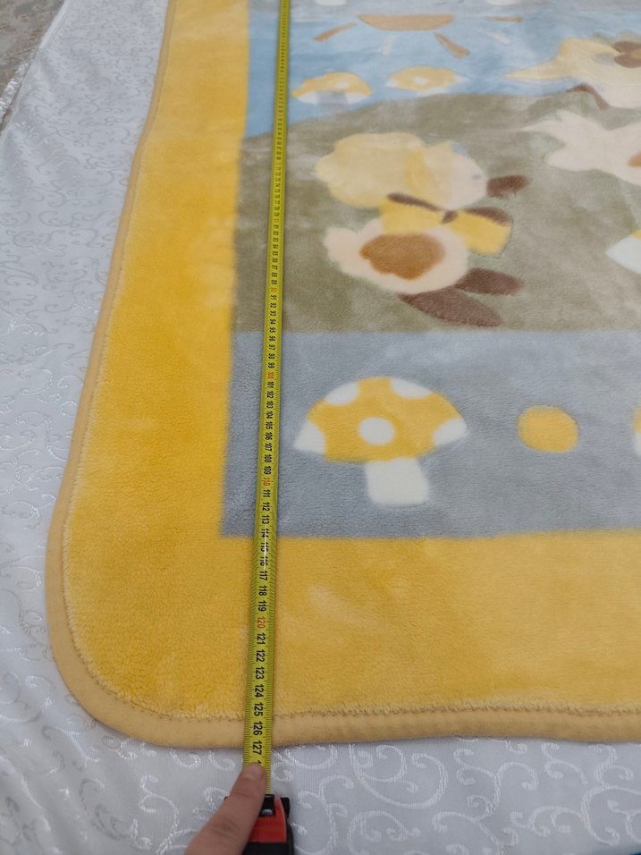 Sarı Desenli Çocuk Battaniyesi - Görsel 5
