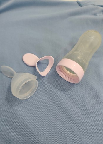 Babyjem  sıkmalı silikonlu Besleme Şişesi - Görsel 4