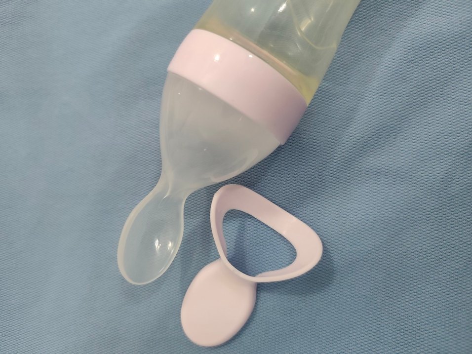 Babyjem  sıkmalı silikonlu Besleme Şişesi - Görsel 3