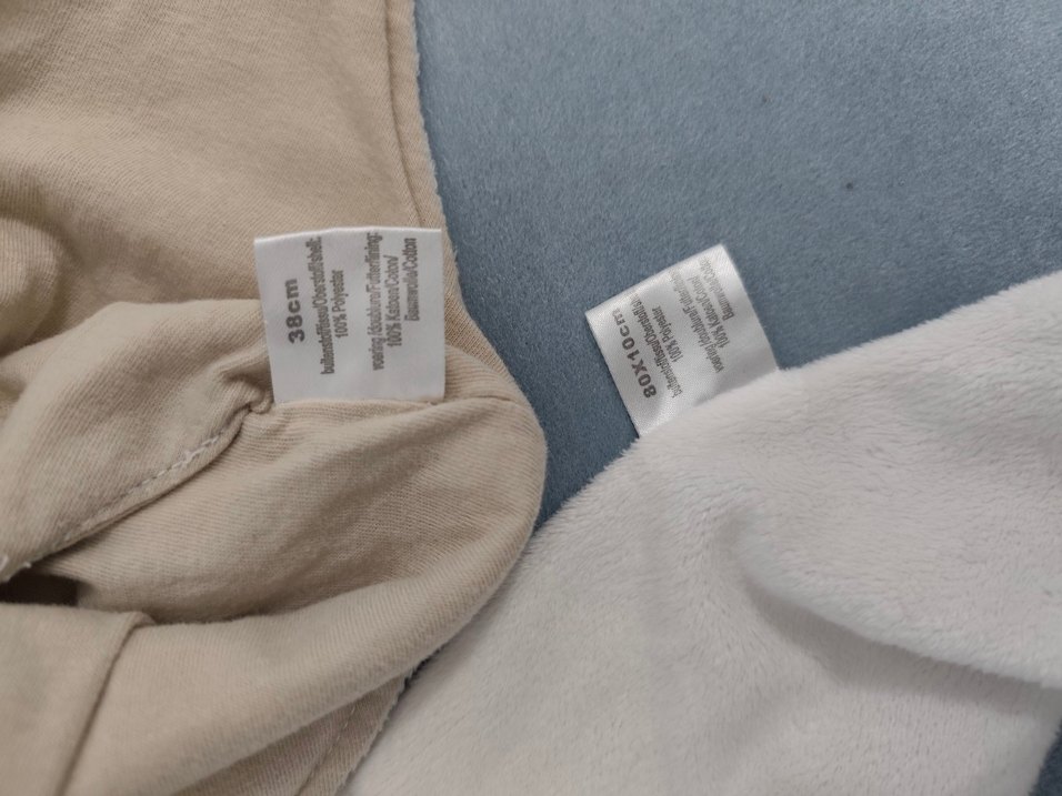 yeni doğan bere,atkı takımı içi penye dışı polar. - Görsel 3