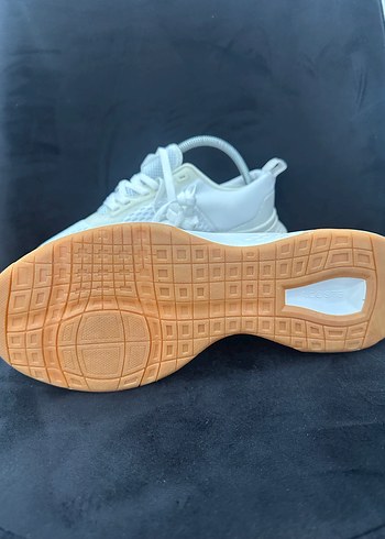 Beyaz Bağcıklı erkek Spor Ayakkabı - Görsel 2