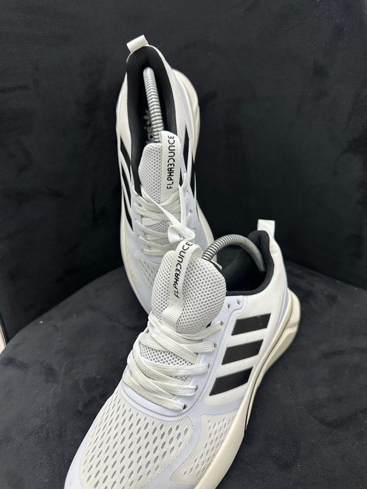 Gri Detaylı Beyaz Erkek Spor Ayakkabı - Görsel 4