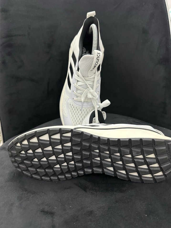 Gri Detaylı Beyaz Erkek Spor Ayakkabı - Görsel 2