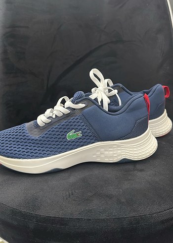 Lacoste Erkek Mavi Spor Ayakkabı - Görsel 4