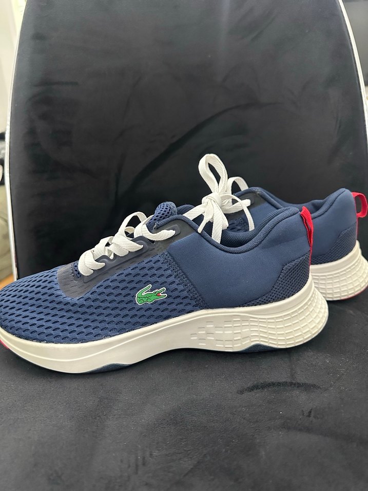 Lacoste Erkek Mavi Spor Ayakkabı - Görsel 3