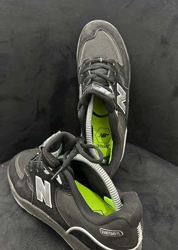 Siyah Kadın Spor Ayakkabı Velcro Bağcıklı - Görsel 2