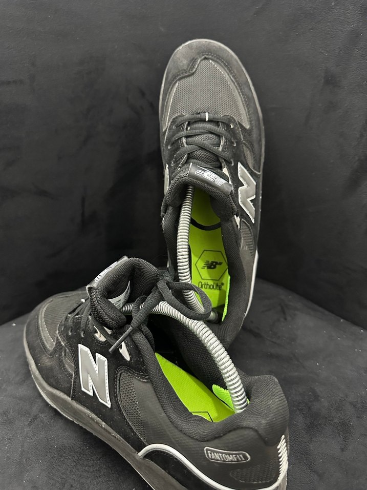 Siyah Kadın Spor Ayakkabı Velcro Bağcıklı - Görsel 2