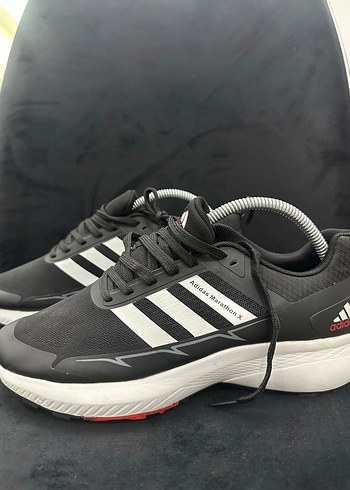 Siyah Gri Zebra Desenli Bağcıklı Erkek Spor Ayakkabı - Görsel 2