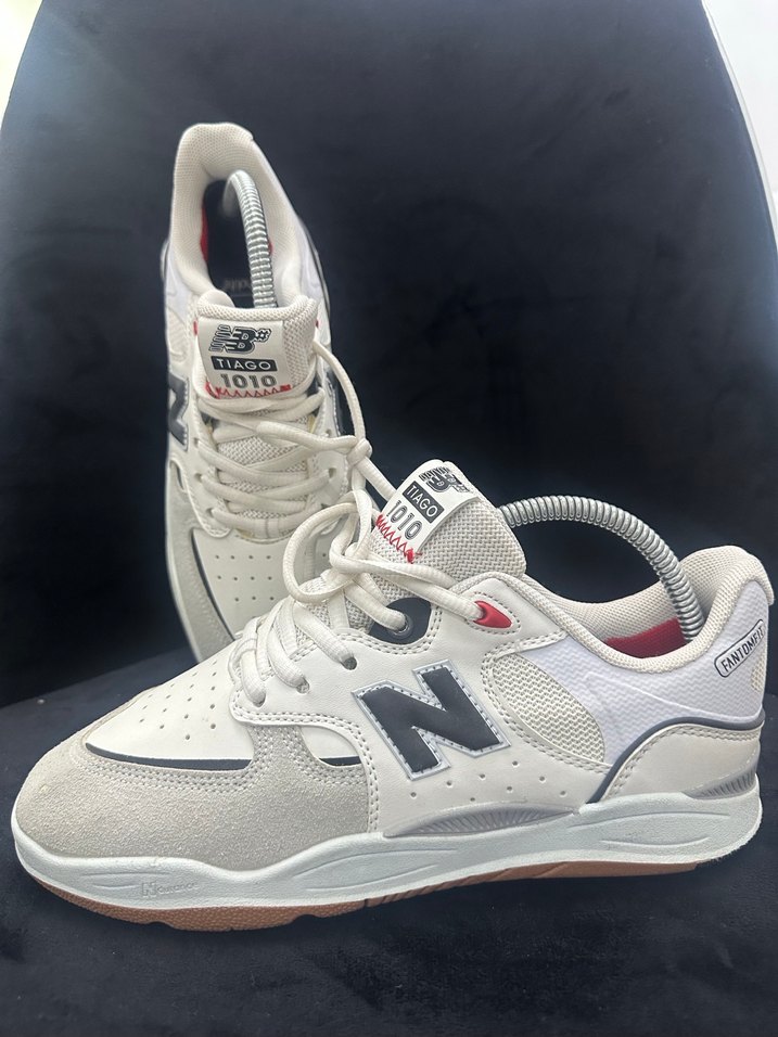 Beyaz Gri Baskılı erkek Spor Ayakkabı - Görsel 4