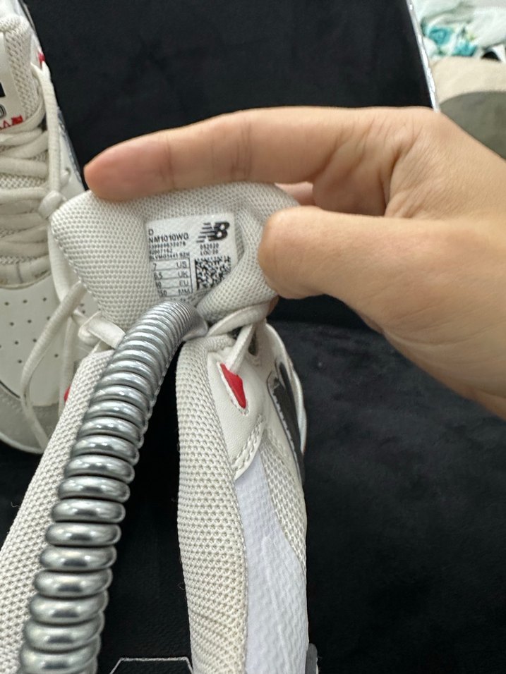 Beyaz Gri Baskılı erkek Spor Ayakkabı - Görsel 3