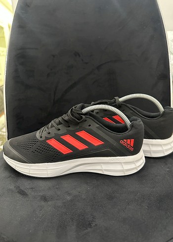 Kırmızı Siyah Adidas Erkek Koşu Ayakkabısı - Görsel 5