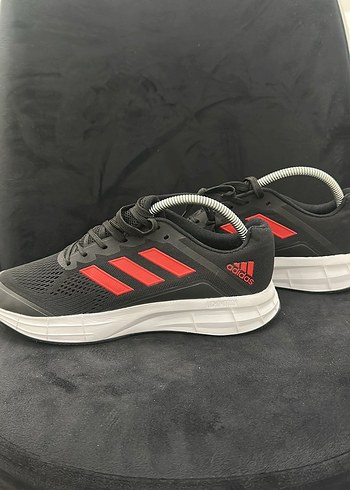 Kırmızı Siyah Adidas Erkek Koşu Ayakkabısı - Görsel 6