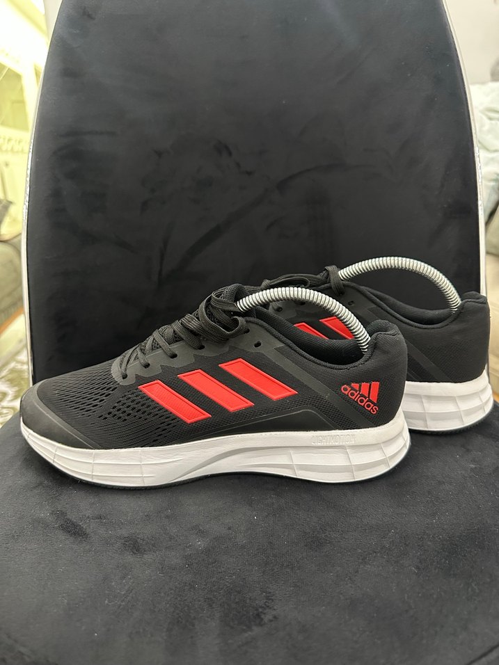 Kırmızı Siyah Adidas Erkek Koşu Ayakkabısı - Görsel 5