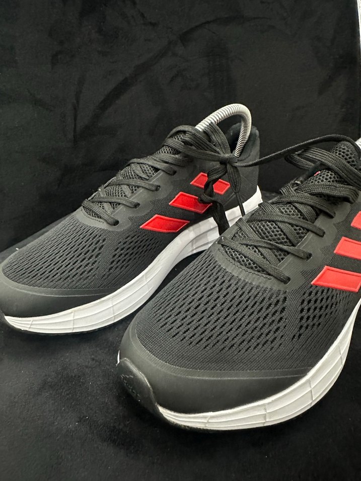 Kırmızı Siyah Adidas Erkek Koşu Ayakkabısı - Görsel 2