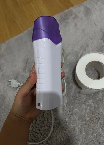 Kablolu Beyaz ve Mor Ağda Isıtıcı - Görsel 2