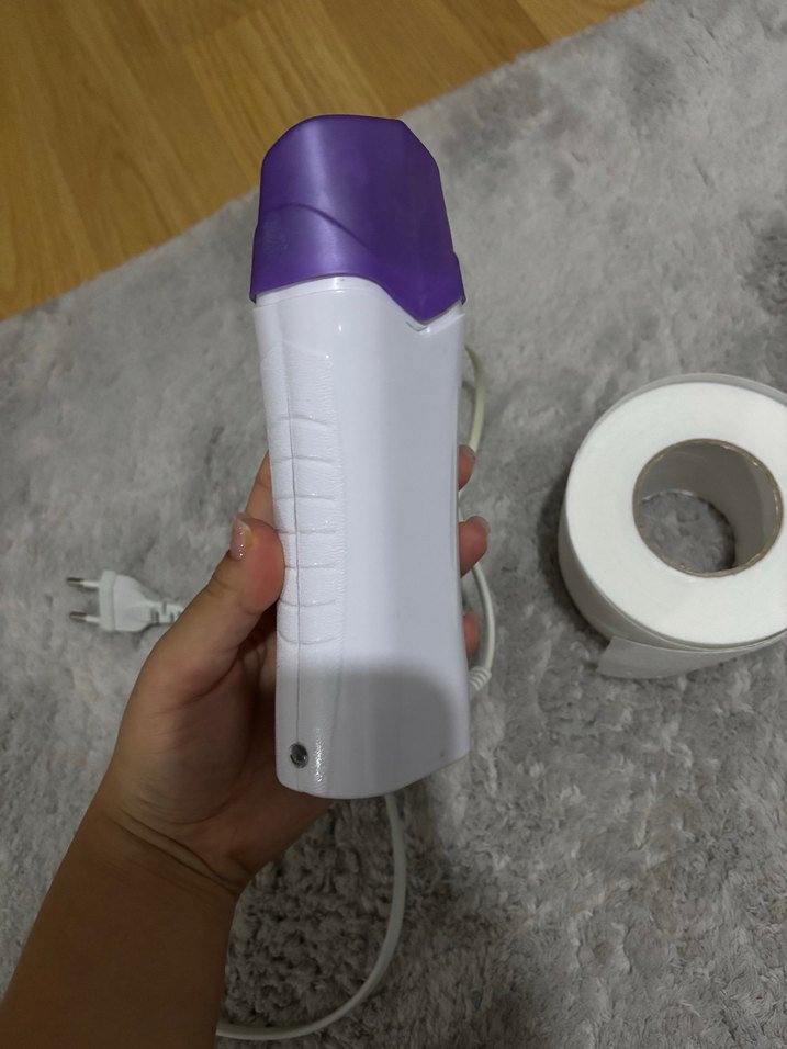 Kablolu Beyaz ve Mor Ağda Isıtıcı - Görsel 2