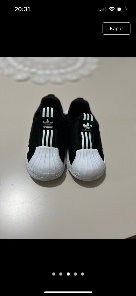 Adidas süperstar çocuk spor ayakkabı - Görsel 3