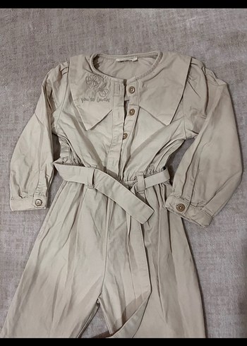 LCW Kemerli Bej Kız Tulum - Görsel 4