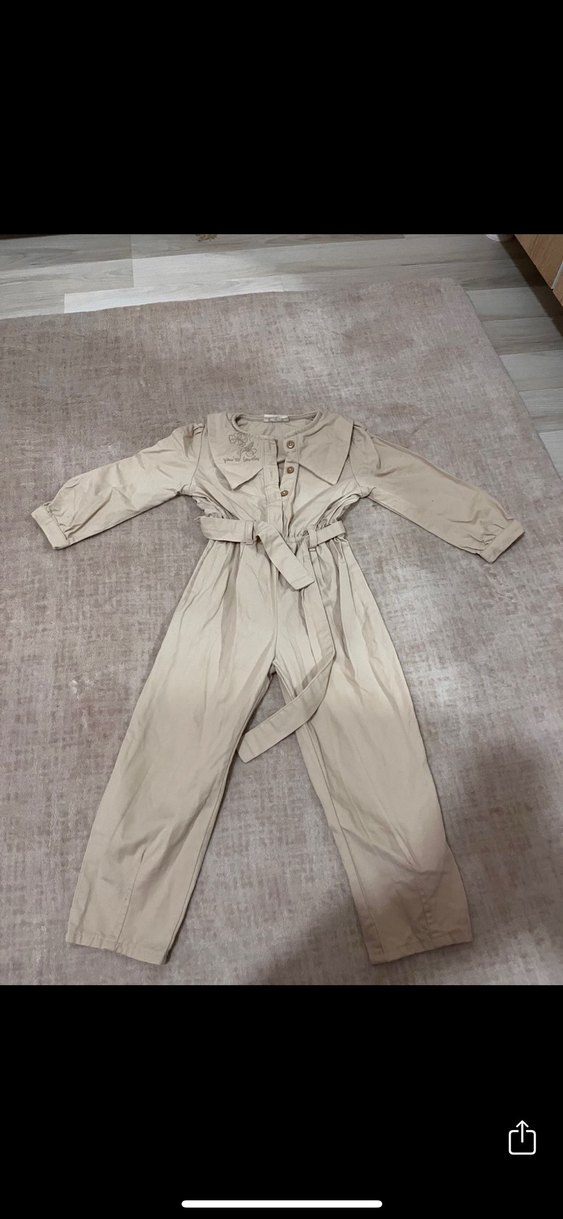 LCW Kemerli Bej Kız Tulum - Görsel 2