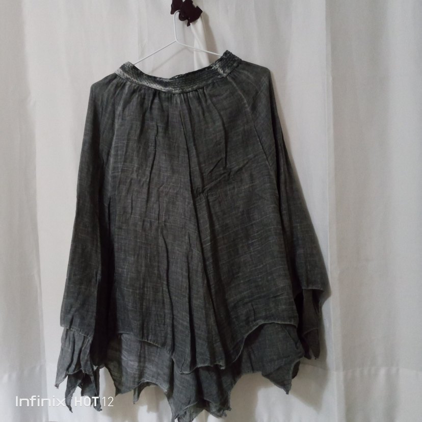 Keten bohem etek - Görsel 2