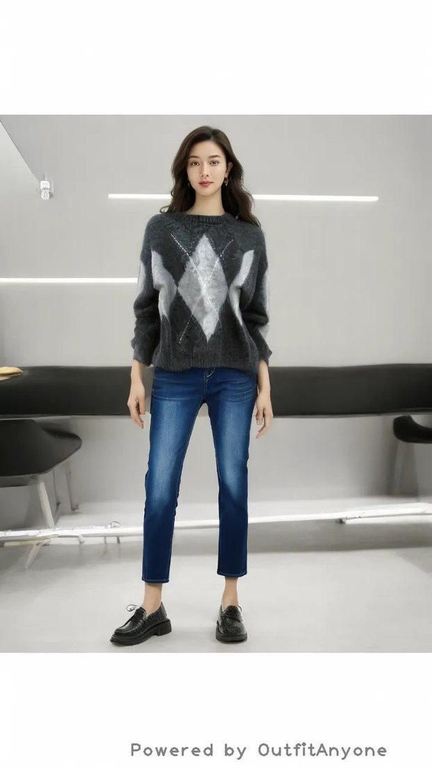 Beyaz Normal Boy Kadın Jean Pantolon - Görsel 3