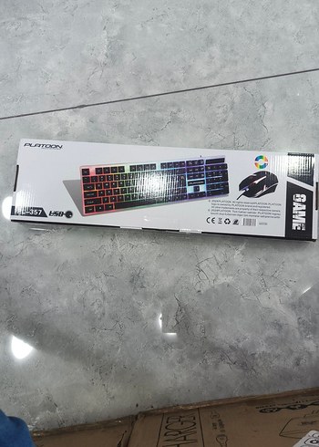 Platoon PL-357 USB Çok Renkli Oyun Klavyesi - Görsel 2