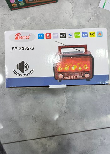 FP-2393-S Çok Fonksiyonlu Kablosuz Müzik Sistemi - Görsel 2