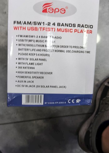 FP-2393-S Çok Fonksiyonlu Kablosuz Müzik Sistemi - Görsel 3