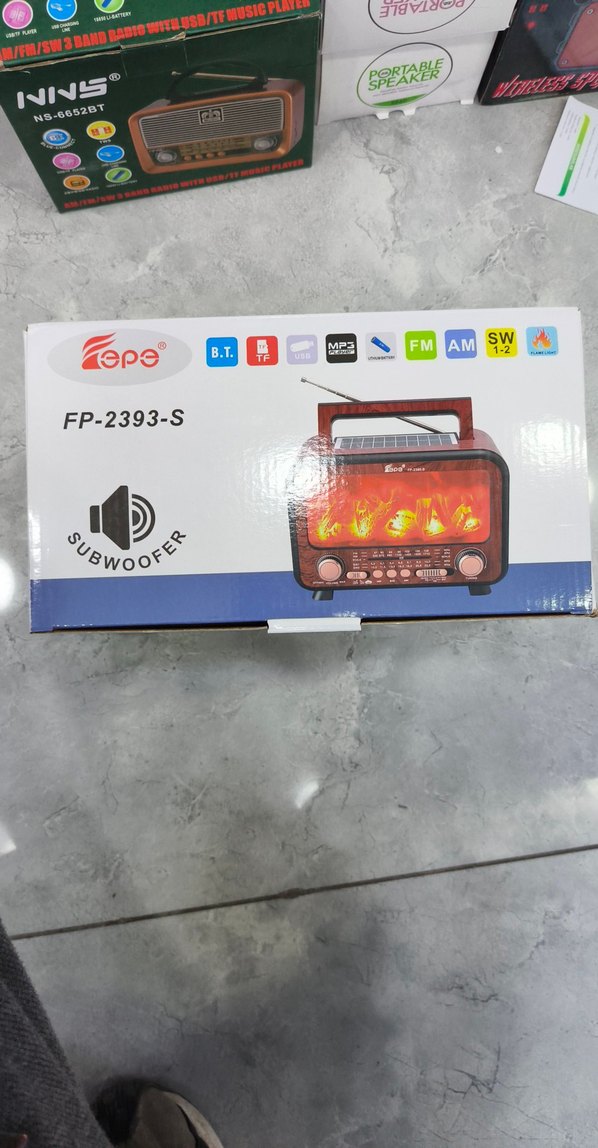 FP-2393-S Çok Fonksiyonlu Kablosuz Müzik Sistemi - Görsel 2