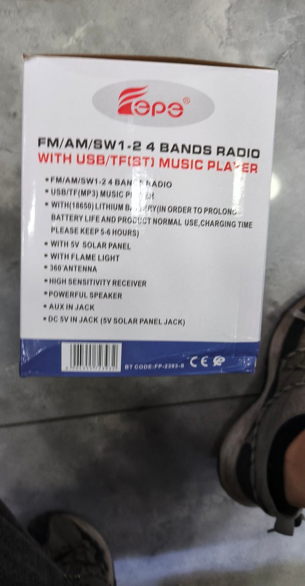 FP-2393-S Çok Fonksiyonlu Kablosuz Müzik Sistemi - Görsel 3