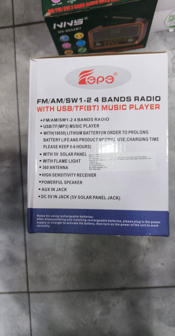 FP-2393-S Çok Fonksiyonlu Kablosuz Müzik Sistemi - Görsel 4