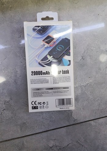 Forefo 20.000 mAh Süper Hızlı Power Bank - Görsel 2