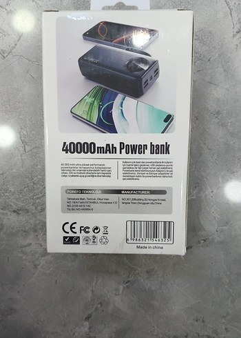 Forefo 40.000 mAh Hızlı Şarj Power Bank - Görsel 2